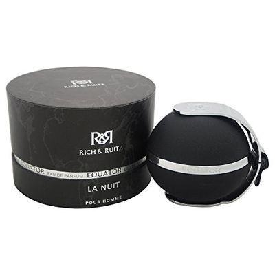Rich &amp; Ruitz Equator La Nuit EDP Spray for Men, 3.33 Ounce