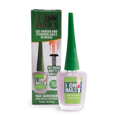 Amen Beauty I On Nails: Ultimate Nail Strengthener, Growth &amp; Repair, Clear Polish Hardener, Keratin Treatment for Damaged Nails - Hard as Nails Elixir.