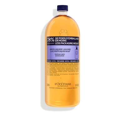 LOccitane Shea Hands &amp; Body Lavender Liquid Soap Refill 16.90 fl. oz