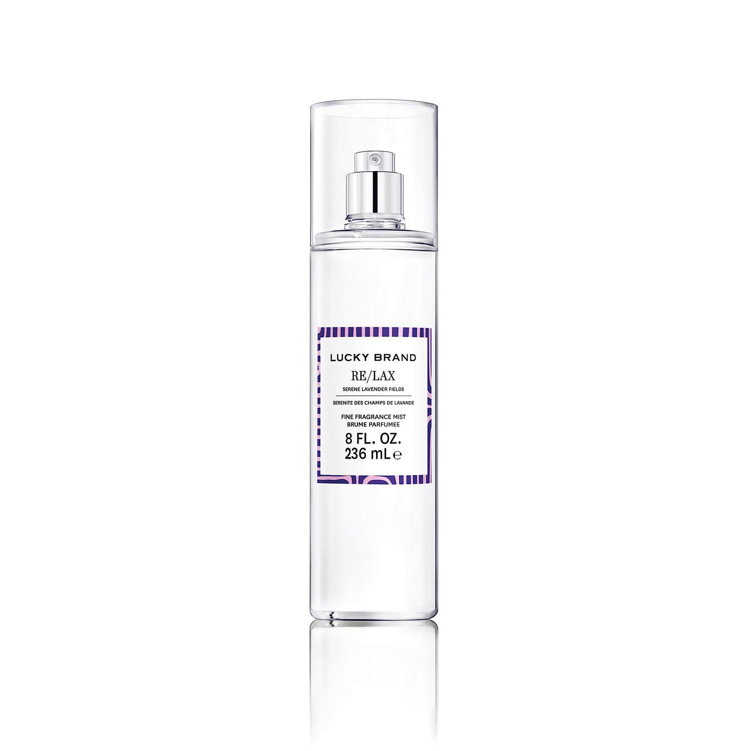 LUCKY Brand Re/Lax The New Sustainably-Inspired &amp; Tranquil Unisex Fine Fragrance Mist For Women &amp; Men, 8.0 Fl Oz (Pack of 1)