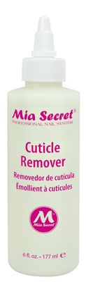 Mia Secret Cuticle Softener &amp; Remover - Quick Easy Safe - Removes Cuticles Safely and Softens the Edge - Excellent for Manicures and Pedicures (6 Fl Oz (Pack of 1))