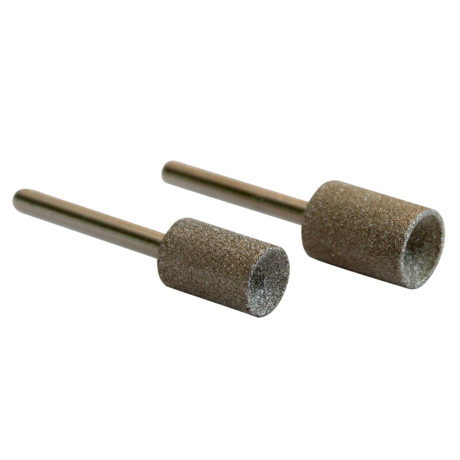 Diamondg - Professional Diamond Nail Rotary Grinder Bits Dogs - Painless Nail Trimmer Bits Wont Pull Hair or Get Hot - Pack of 2 (1 Large, 1 Small)