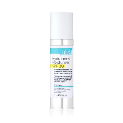 m-61 Hydraboost Moisturizer SPF 30- Unscented hydrating daily SPF 30 moisturizer with hyaluronic, vitamin B5 &amp; E