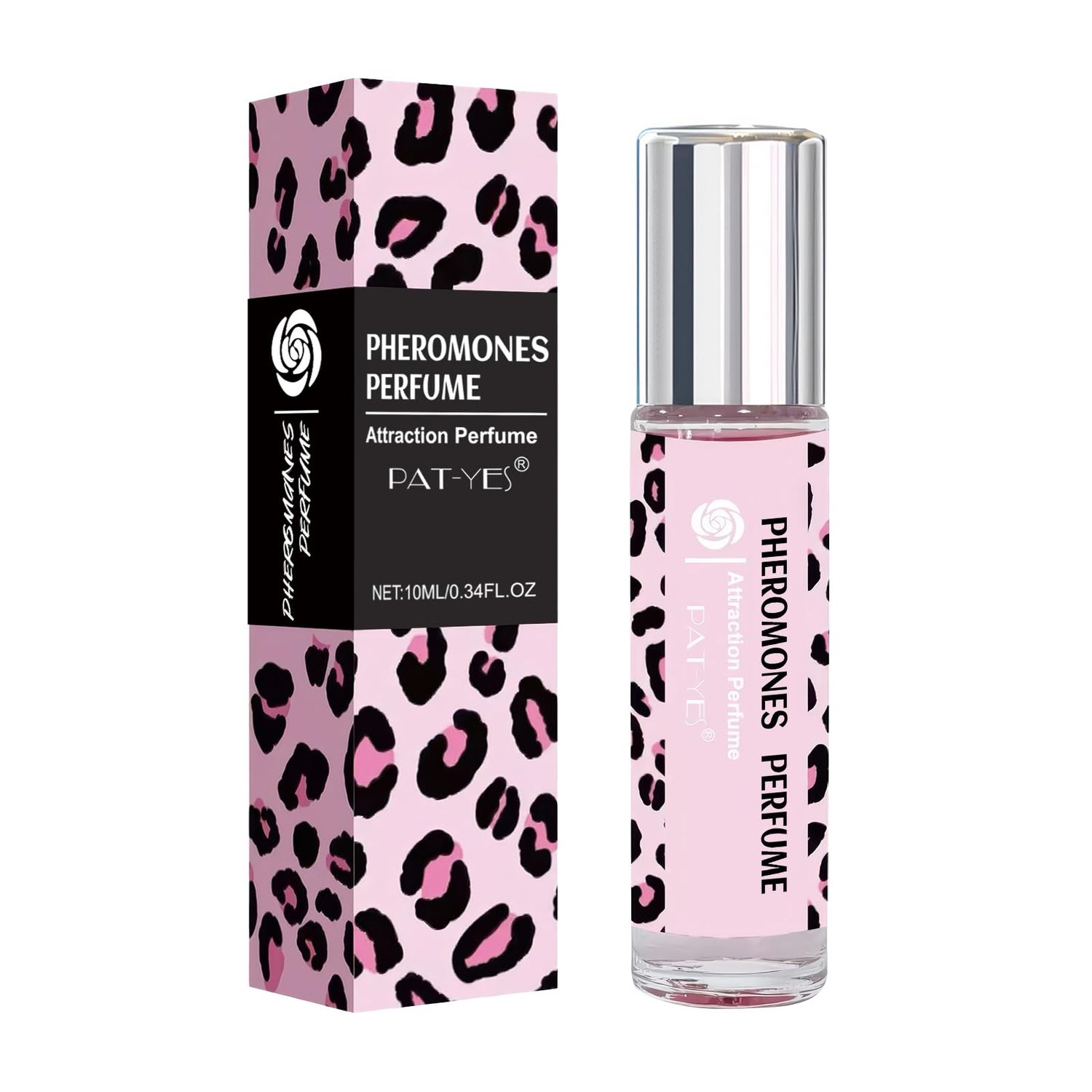 PAT-YES Pheromones Perfumes for Women,Enhanced Scents Pheromone Perfume,Long Lasting Roll on Oil 0.34 fl.oz (10ml)