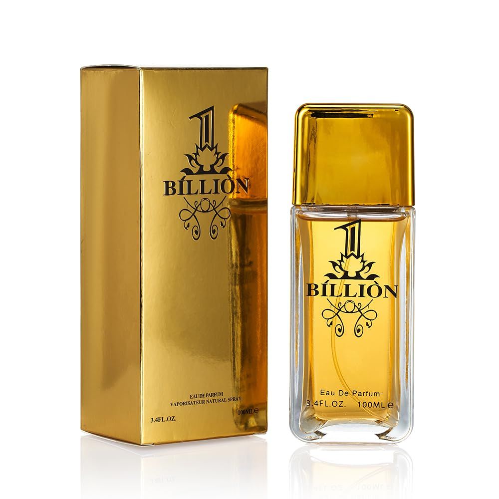 Okian One BIllion Cologne for Men, Eau De Toilette Spray, Perfume Fragrance 3.4 OZ