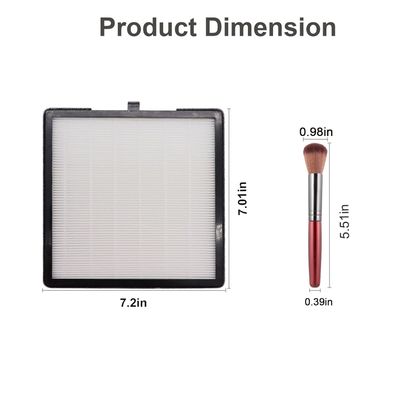 ibubu Nail Dust Collector Filters 2 Pack Nail Dust Suction Collector Replacement Filter with Nail Art Dust Powder Remover Brush for Electric Nail Dust Collector Machine Nail Salon Dust Extractor