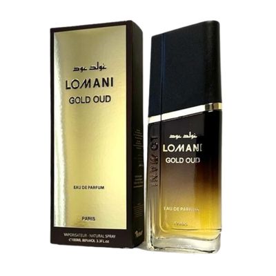 Lomani Gold Oud for Men - 3.3 oz EDP Spray