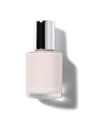 Static Nails Liquid Glass Lacquer, Longer Lasting 8 Free Treatment Nail Polish (Pinks) (Milky Pink) - Quick Dry Finger Nail Polish - DIY Nail Art Salon - Gift for Women