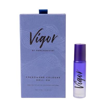 RawChemistry Vigor Pheromone Infused Cologne for Men Roll-On I Mens Cologne with Pheromones I Fragrances for Men