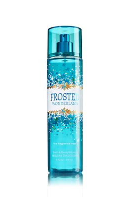 Bath and Body Works Frosted Wonderland 8 Oz Fine Fragrance Mist 2014 Design