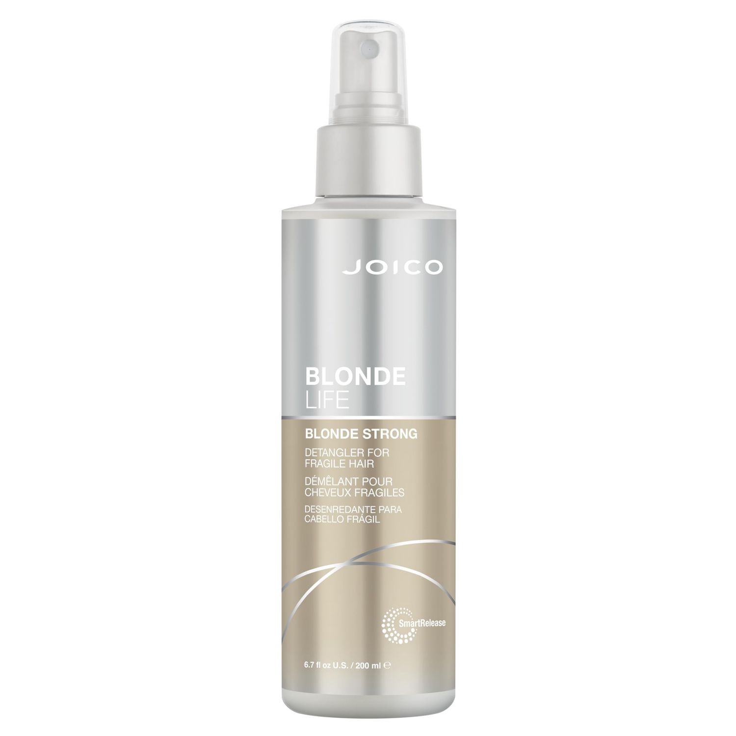 Joico Blonde Life Blonde Strong Conditioning Detangler | For Fragile Blonde Hair | Prevents Split Ends &amp; Breakage | 72 Hour Humidity Protection | 6.7 Fl Oz