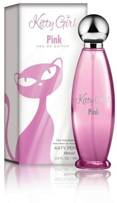 Belcam Beauty KITTY GIRL PINK Eau de Parfum for Women 3.4 Fl Oz - Notes: Honeysuckle, Vanilla, Pear