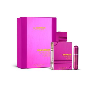 Al Haramain Amber Oud - Ultra Violet - Womens Perfume with Rose and Musk - Refillable Perfume Spray - Floral and Fruity Fragrance - 6.7 oz EDP Spray