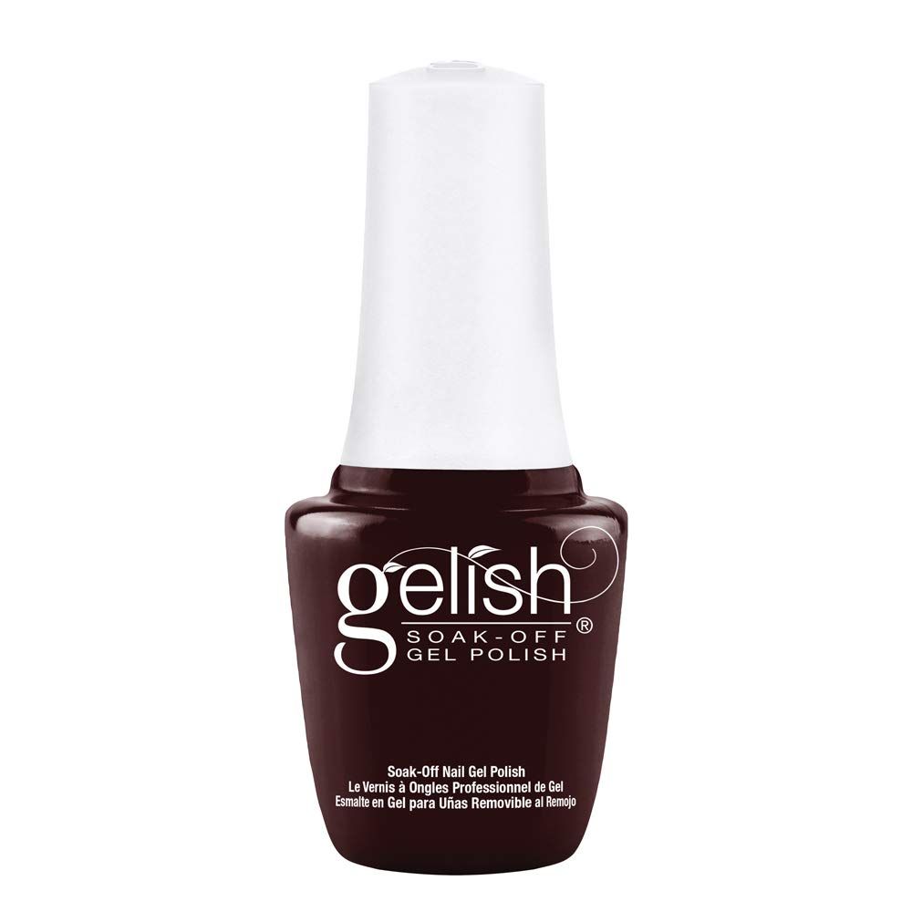 Gelish MINI Gel Nail Polish - Long-Lasting Soak Off, Vibrant Color, Professional Quality, High Shine, Chip-Resistant (Black Cherry Berry, 9mL)