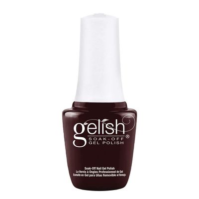 Gelish MINI Gel Nail Polish - Long-Lasting Soak Off, Vibrant Color, Professional Quality, High Shine, Chip-Resistant (Black Cherry Berry, 9mL)