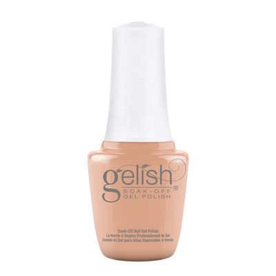 Gelish Mini Gel Nail Color, Gel Polish Collection, Gel Nail Polish, Long-Lasting Soak Off Gel Polish (Creme De La Femme, 9mL)