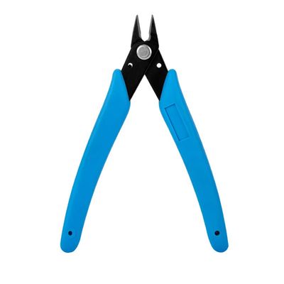 AKOAK 1 Pack Stainless Steel Nail Art Scissors, Rhinestone Remover, Metal Chain, Cutter, 5 Diagonal Pliers, Manicure Tools
