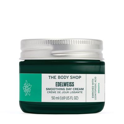 The Body Shop Edelweiss Smoothing Day Cream - For Smoother Looking Skin - Vegan - 50ml