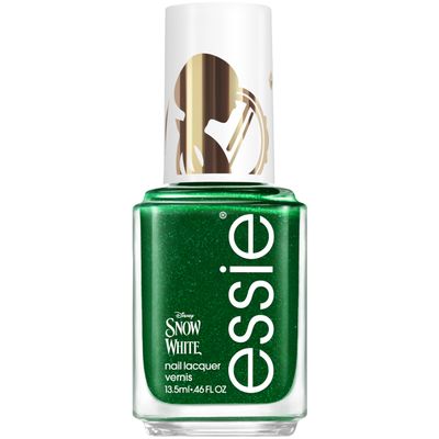 essie salon-quality nail polish vegan, Disneys Snow White, green, seize the crown, 0.46 fl oz
