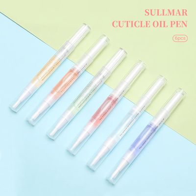 Cuticle Oil Pen Nail Oil Cuticle Pen Nail Care Kit Nourish Oil Repair Enhance Nail Surface for Salon Use(6pcs)
