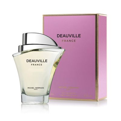 Michel Germain Deauville France Eau de Parfum Fragrance Spray, Top Notes of Red Mandarin, Succulent Pink Mango, Luscious &amp; Sophisticated Blend, 2.5 Fl Oz