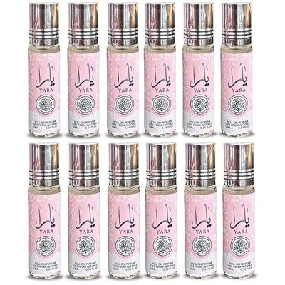 Yara Roll-On Perfume Oil - Variations (0.34 Fl Oz (Pack Of 12)), 12 P YAR