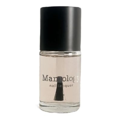Maniology Sticky Base Coat for Reverse Stamping Nail Art Powder Glitters Foils, Adhering Base Coat