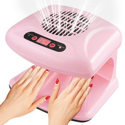 Soiiw Nail Dryer Professional 300W Quick Drying Gentle Nail Dryer Fan for Regular Polish Acrylic Dip Powder Nail Dehydrator Primer with Hot &amp; Cold Air Nail Tech for Home Salon