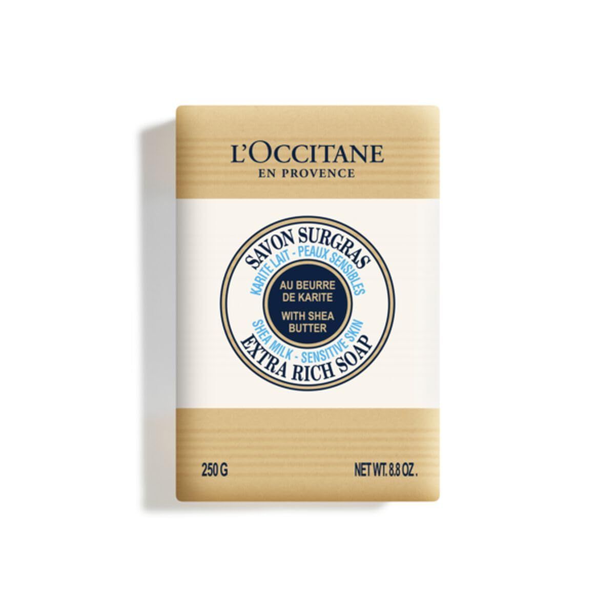 LOccitane Shea Milk Sensitive Skin Extra Rich Soap 8.80 oz