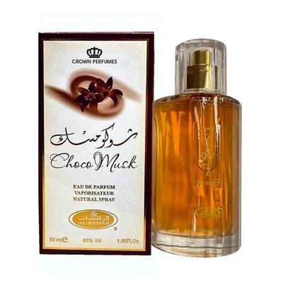 Choco Musk - Eau De Perfume Natural Spray - 50 ml (1.65 fl. oz) by Al-Rehab - 3 pack