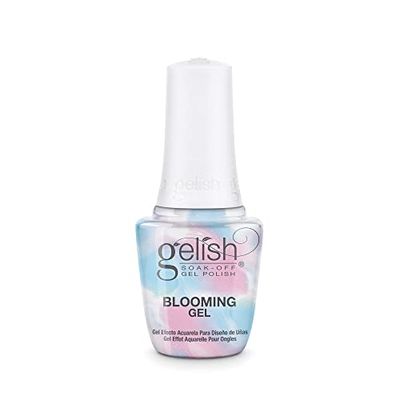 Gelish Blooming Gel - Nail Design Coat, Nail Art Accessories, Create Marble &amp; Watercolor Nail Art, Easy Application, No Mess, LED Cured, Professional Finish, Quick Curing, Cruelty-Free, 15mL.