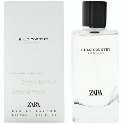 Zara Hi Lo Country Summer Cologne for Men EDP Eau De Parfum 120 ML (4.05 FL OZ)