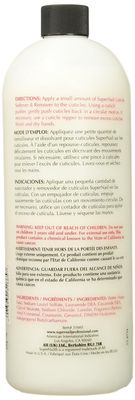Supernail Cuticle Softener and Remover, 32 Fluid Ounce