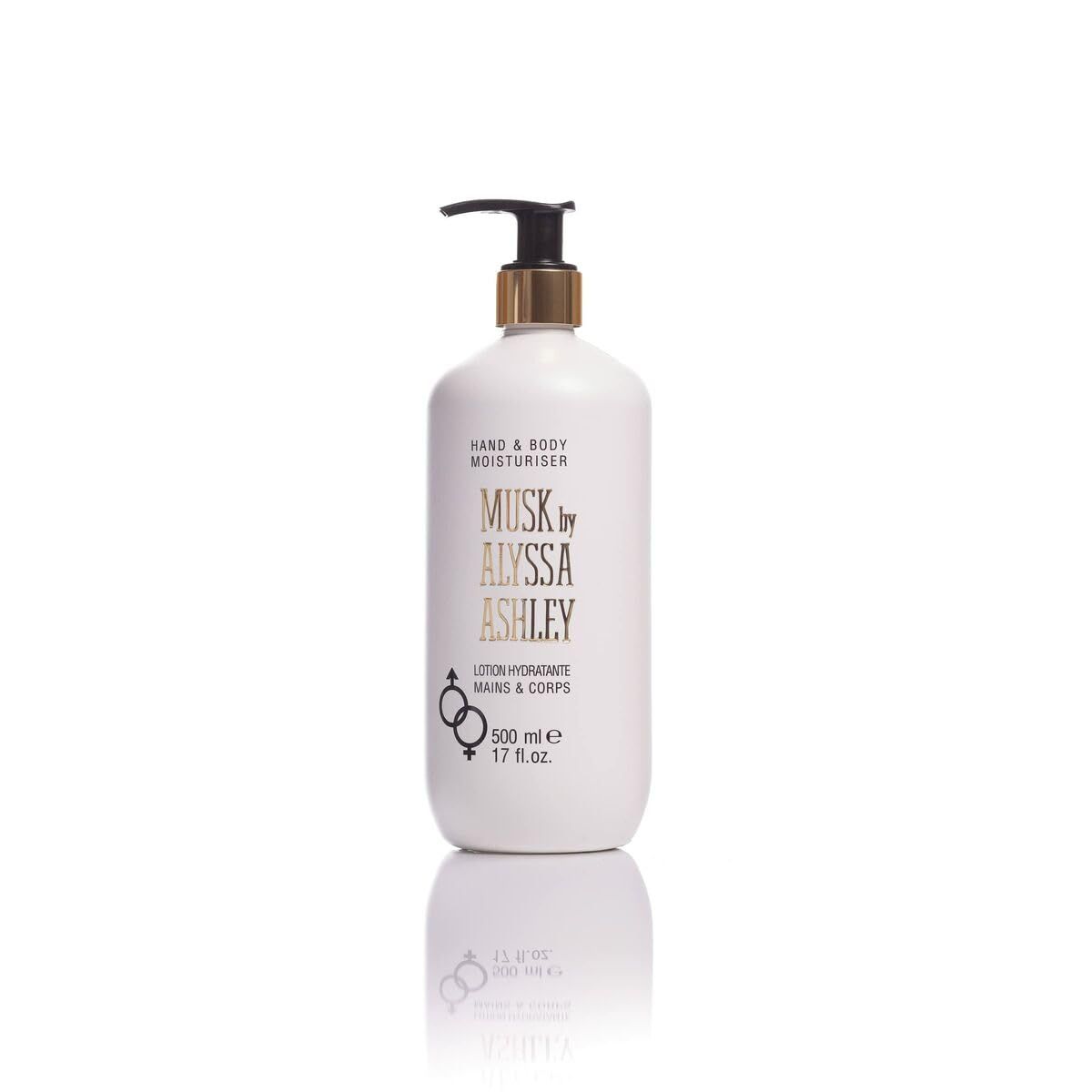 ALYSSA ASHLEY Musk H&amp;b Lotion With Pump, 17 Fl Oz