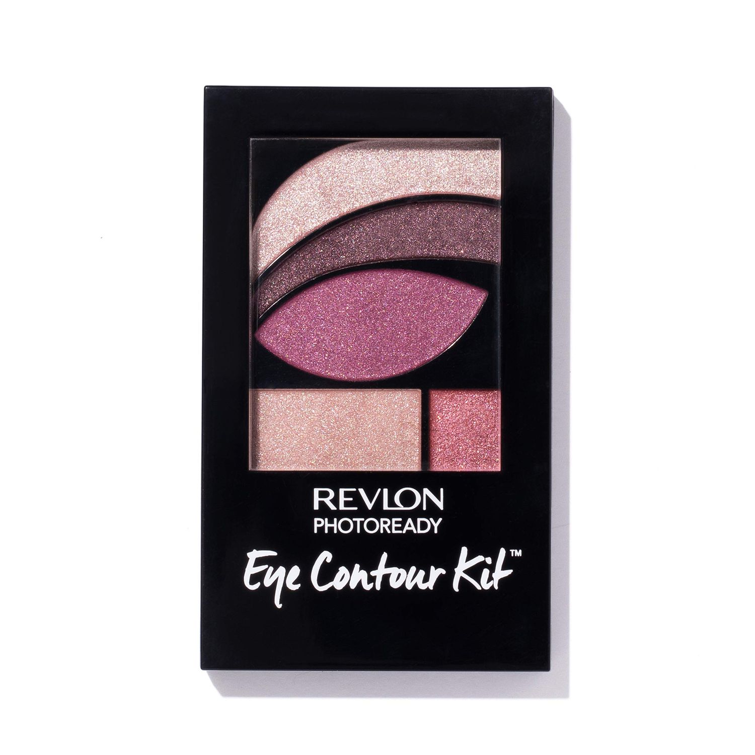 Revlon PhotoReady Eye Contour Kit, Eyeshadow Palette with 5 Wet/Dry Shades &amp; Double-Ended Brush Applicator, Romaticism (540), 0.1oz