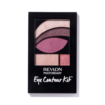 Revlon PhotoReady Eye Contour Kit, Eyeshadow Palette with 5 Wet/Dry Shades &amp; Double-Ended Brush Applicator, Romaticism (540), 0.1oz