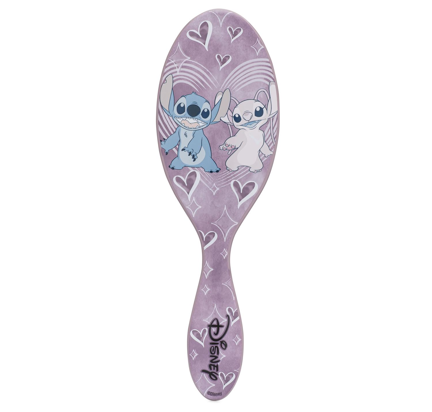 Wet Brush Original Detangler Hair Brush, Stitch &amp; Angel (Disney Love), Ultra-Soft IntelliFlex Bristles, Detangling Bristles Glide Through Tangles (Wet Dry &amp; Damaged Hair), Women &amp; Men