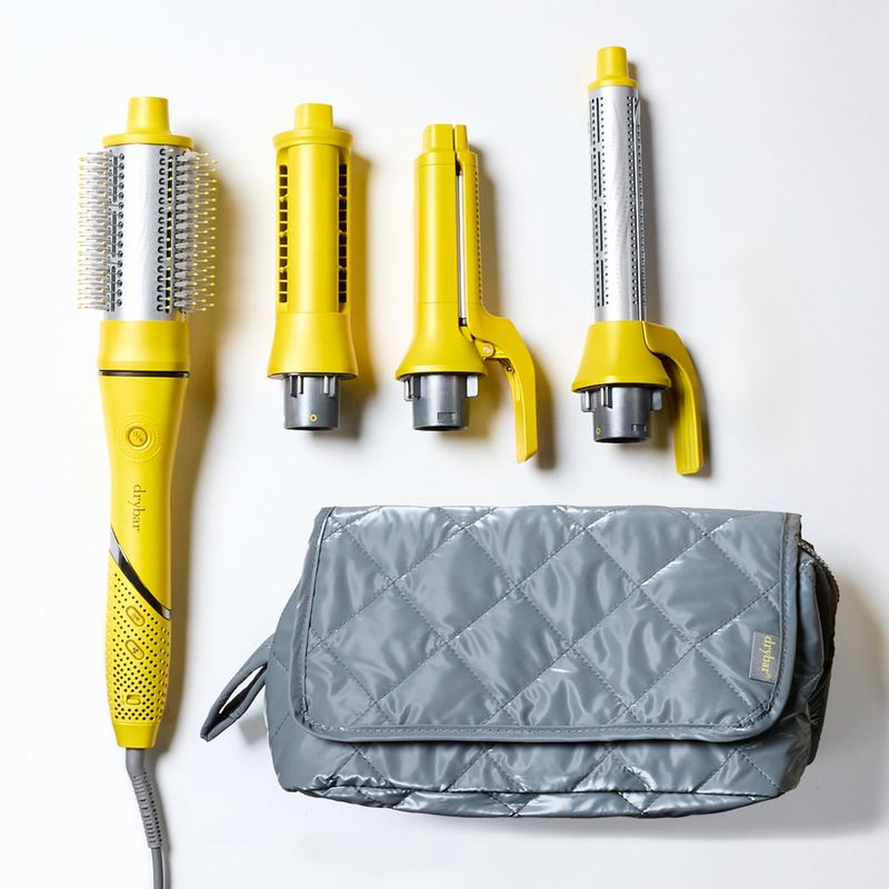 Drybar All-Inclusive Air Active Heat 8-in-1 Multi-Styler, for Fast Drying, Long-Lasting Curls, Blowouts, Sleek Styles - Wet or Dry Styling Made Easy