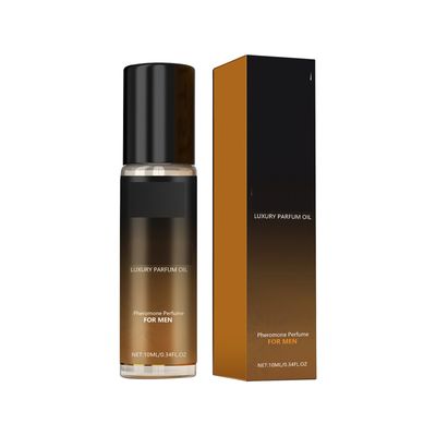 Pheromone Cologne for Men, Sandalwood &amp; Woody Scent Roll-On Perfume, Fresh &amp; Natural Fragrance, Long-Lasting Aromatic Essential Oil for Men, Portable &amp; Travel-Friendly (Sandalwood)