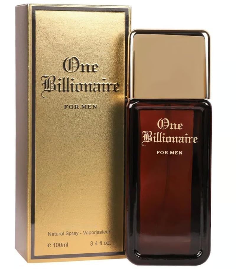 One Billionaire Mens Cologne 3.4 Fl. Oz. Eau de Parfum Spray