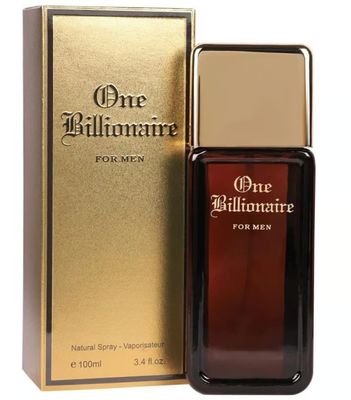 One Billionaire Mens Cologne 3.4 Fl. Oz. Eau de Parfum Spray