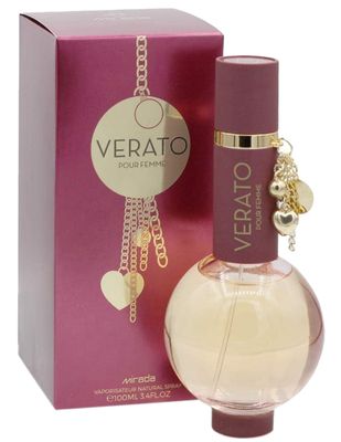 MIRADA Verato, Womens Eau de Parfum (EDP) 3.4 FL. Oz (100ml), Womens Perfume with Notes of Orange, Green Apple, Jasmine, Lily of the Valley, Amber