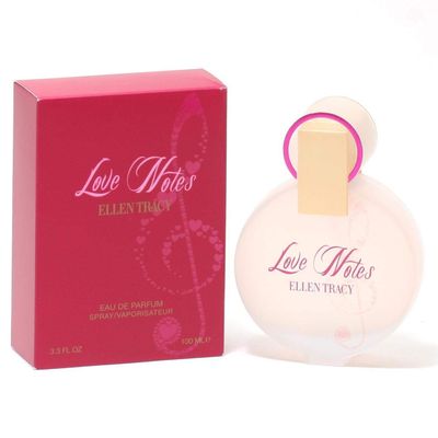 Ellen Tracy Love Notes Eau de Parfum Spray, 3.4 Ounce