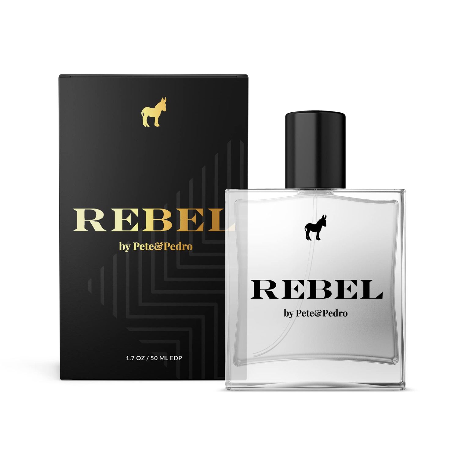 Pete &amp; Pedro REBEL - Eau De Parfum | Inspired By Creed Aventus For Men - Citrus, Spice and Musk with Lasting Woody Notes | Mens Cologne &amp; Fragrance | As Seen on Shark Tank, 1.7 oz.