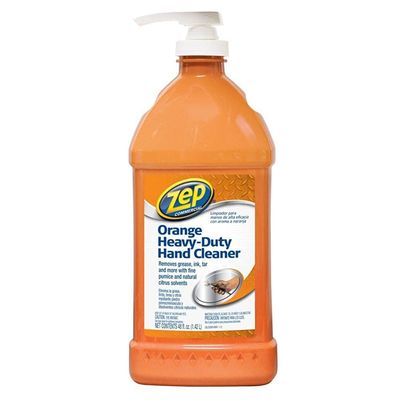 Zep Heavy-Duty Orange Hand Cleaner and Degreaser 48 Ounces ZU099148