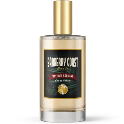 Bay Rum Eau de Parfum EdP Cologne for men by Barberry Coast - Crafted with Authentic Bay Oils from Dominica in the Caribbean Islands - Natural and Pure Ingredients