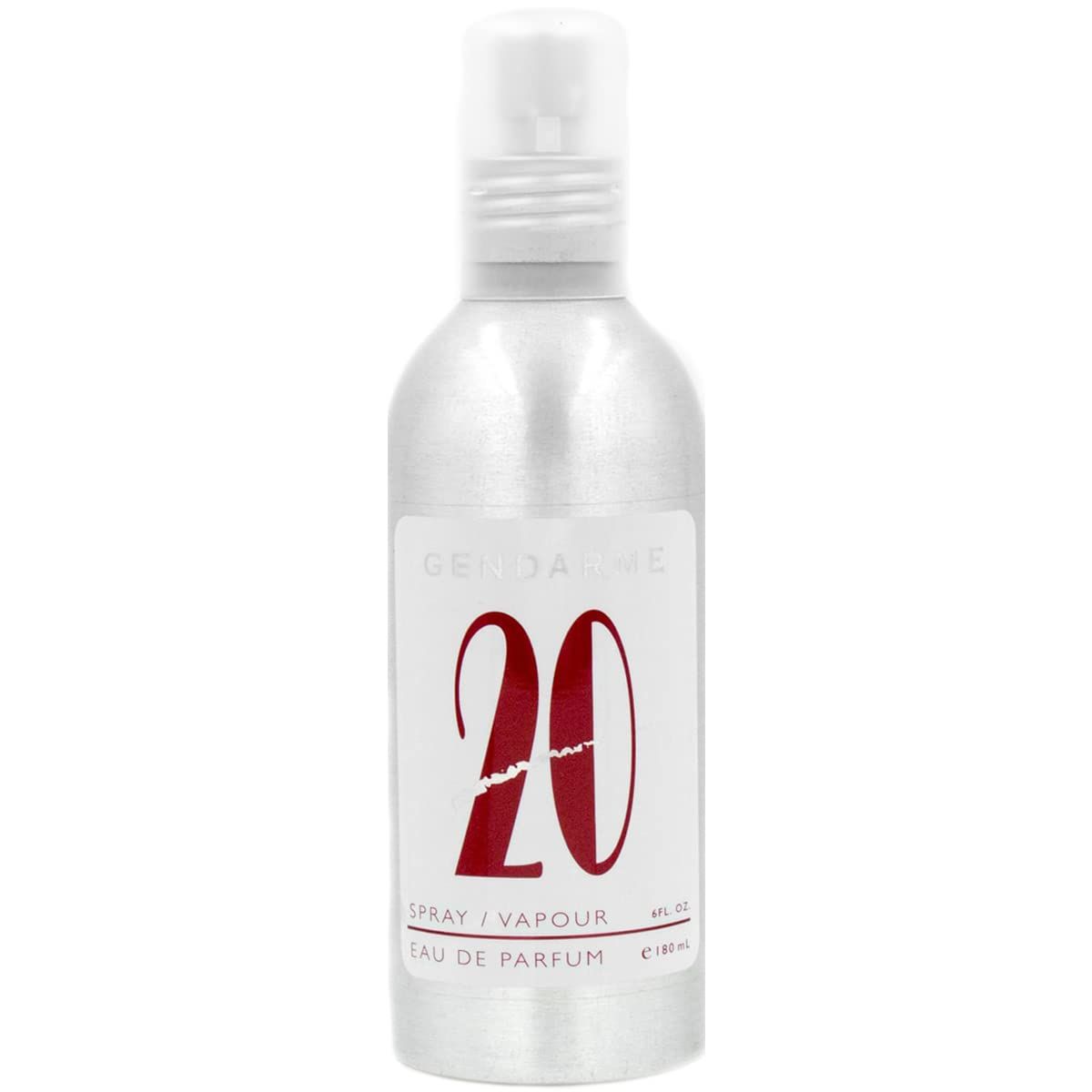 Gendarme 20 By Gendarme Eau De Parfum Spray - Clean and Fresh with Citrus Floral Notes Fragrance Spray, 6 oz (Spray Aluminum Can)