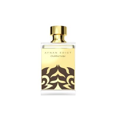 Afnan Edict Ouddiction Unisex Luxury Eau de Parfum Spray, 2.7 Fl. Oz - Opulent Oud &amp; Amber Fragrance with Saffron &amp; Leather