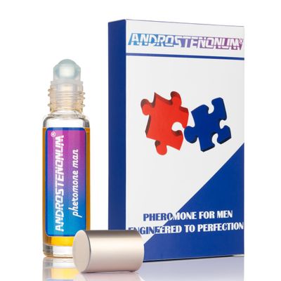 ANDROSTENONUM by Pherolec Global Male Pheromone Perfume Oil for Him Real Long-Lasting Original Best Mens Pheromones Cologne Essential Strong Spray Fragrance Essence Extra Strength Man 0.34 fl. oz