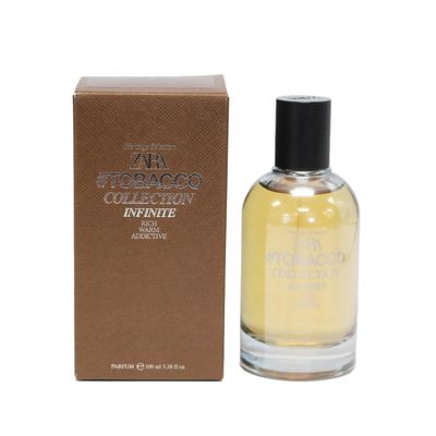 Zara Tobacco Collection Infinite Rich Warm Cologne for Men EDT Eau De Toilette 100 ML (3.38 FL OZ)